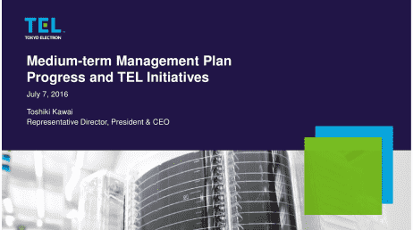 Medium-term Management Plan 