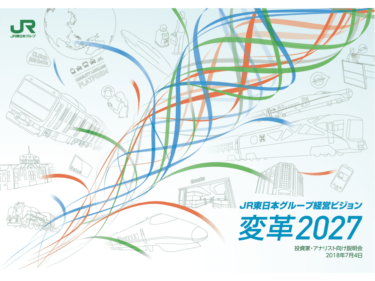 東日本旅客鉄道株式会社 ＪＲ東日本グループ経営ビジョン「変革2027」