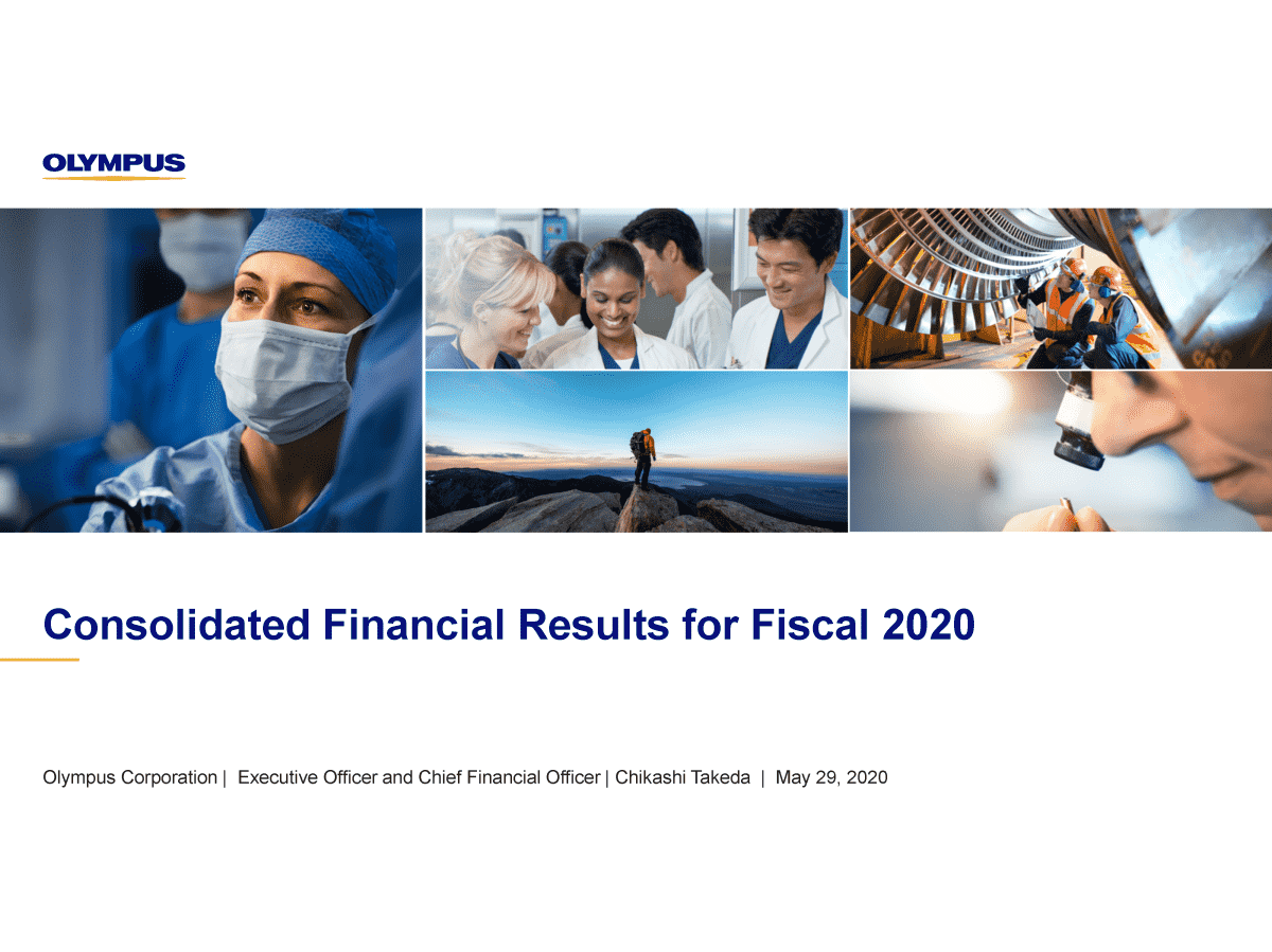 Consolidated Financial Results for Fiscal 2020
