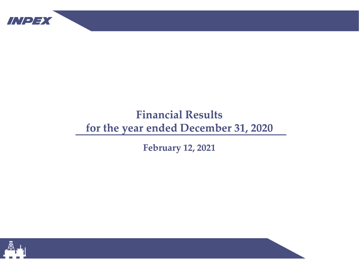 Financial Resultsfor the year ended December 31, 2020