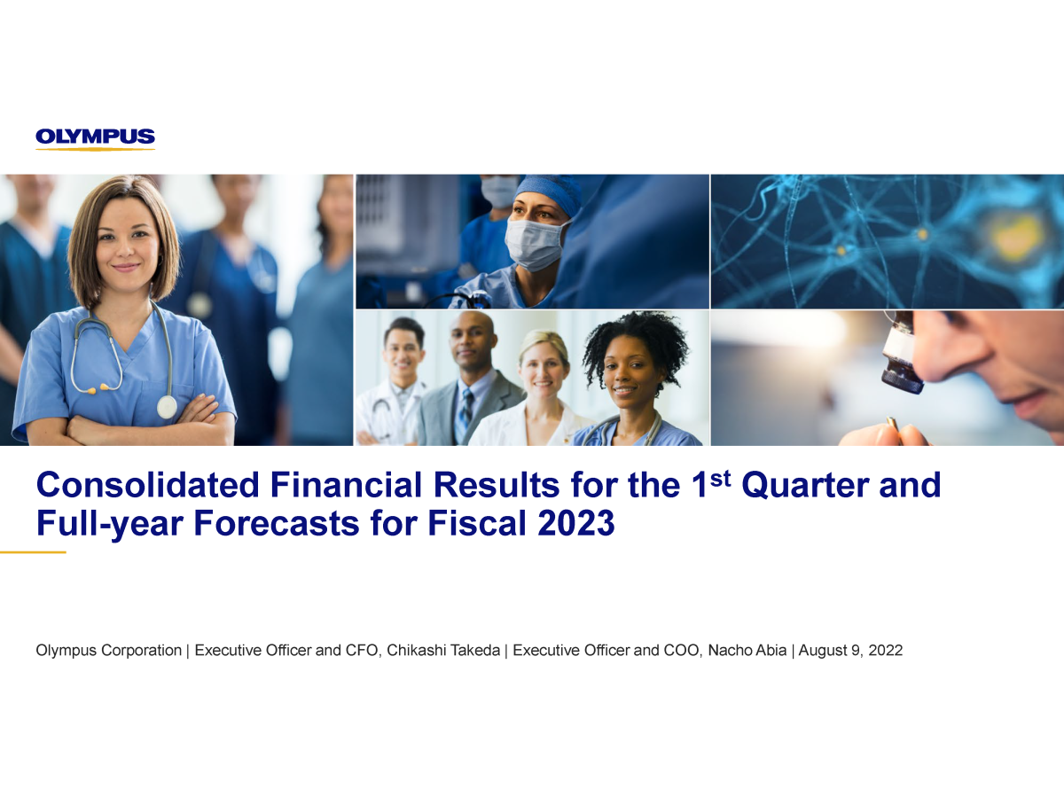 Consolidated Financial Results for the 1st Quarter and Full-year Forecasts for Fiscal 2023