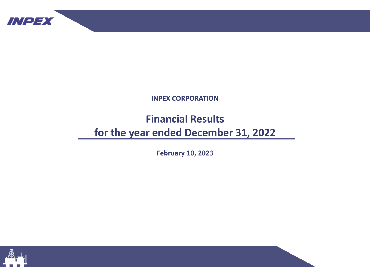 Financial Results for the year ended December 31, 2022