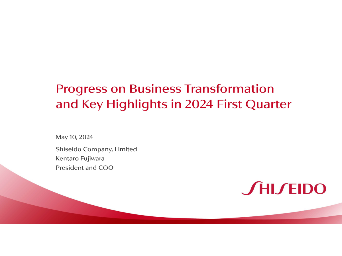 Progress on Business Transformation and Key Highlights in 2024 First Quarter