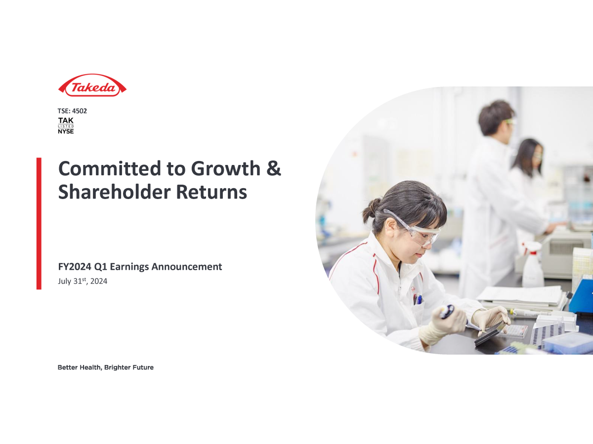 FY2024 Q1 Earnings Announcement